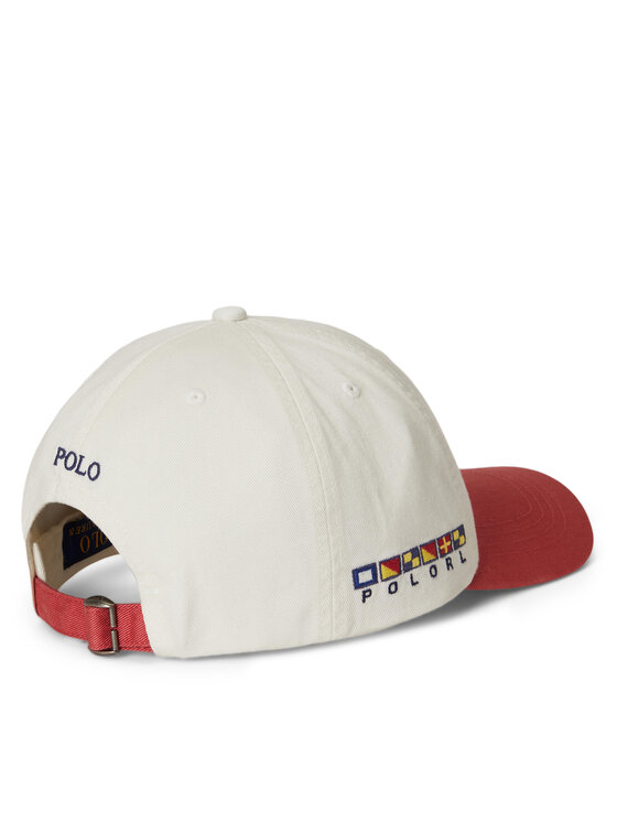 Polo Ralph Lauren Polo Ralph Lauren Cepure ar nagu 323B13854001 Balts