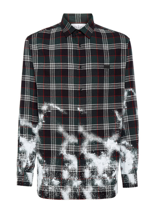 PHILIPP PLEIN PHILIPP PLEIN Camicia 1903 Verde Regular Fit