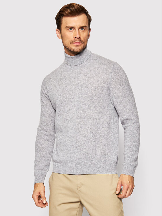 benetton polo neck jumper