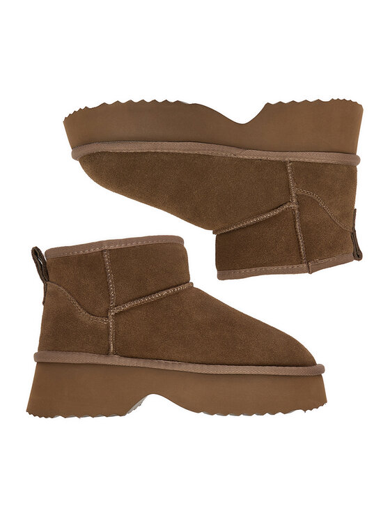 Badura Badura Cizme de zăpadă EO-ANIKA-TS6302-01 Maro