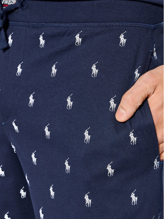 Polo Ralph Lauren Polo Ralph Lauren Pidžama 714866474001 Tamnoplava Regular Fit