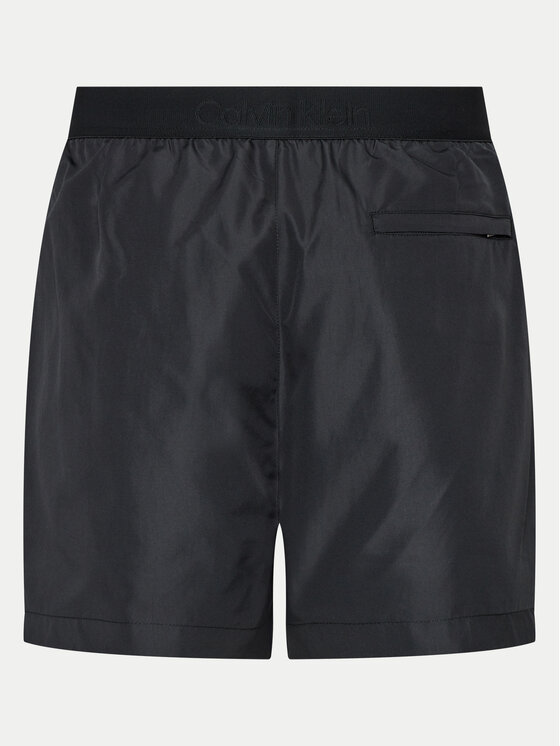 Calvin Klein Swimwear Calvin Klein Swimwear Kupaće gaće i hlače KM0KM01084 Crna Slim Fit