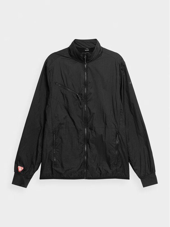 4F 4F Vatovaná bunda H4L22KUMP061-20S Čierna Regular Fit