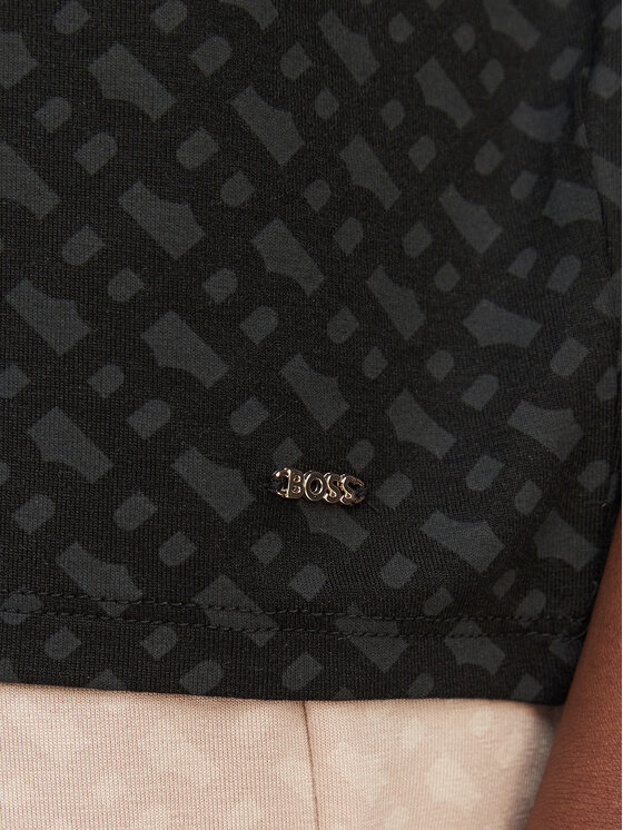 BOSS BOSS Pyjama-T-Shirt 50561029 Schwarz Oversize