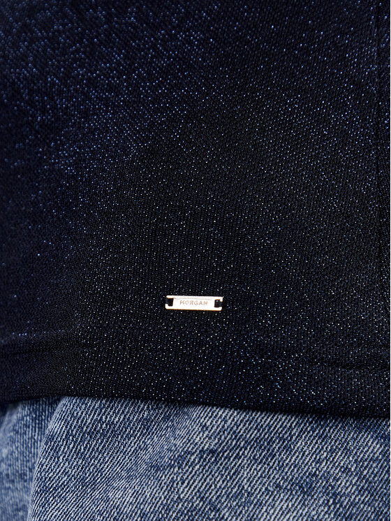 Morgan Morgan Blusa 212-DIWI Blu scuro Regular Fit