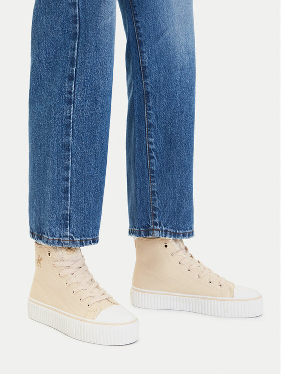 Beverly Hills Polo Club Beverly Hills Polo Club Sneakers aus Stoff CEO-BHPC026MF Beige