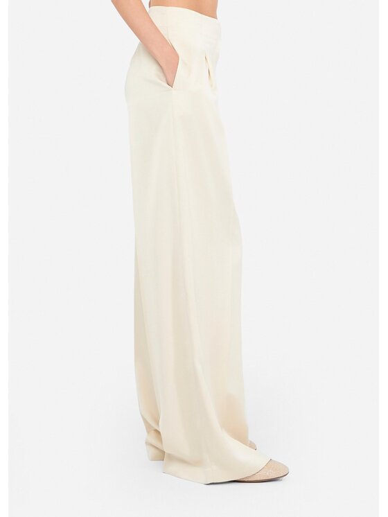 Liu Jo Liu Jo Pantalone da abito CF5096T2956X0726 Bianco Regular Fit