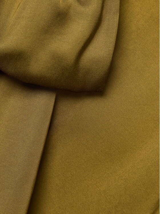 La Mania La Mania Sukienka koktajlowa DAMAR Khaki Basic Fit