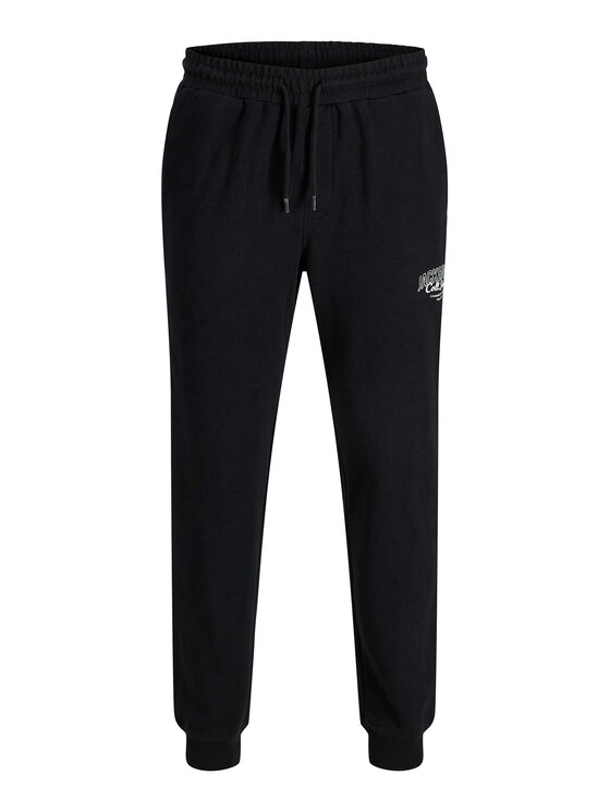 Jack & Jones Jack&Jones Set majica, majica dugih rukava i hlače Makoto 12287681 Crna Regular Fit