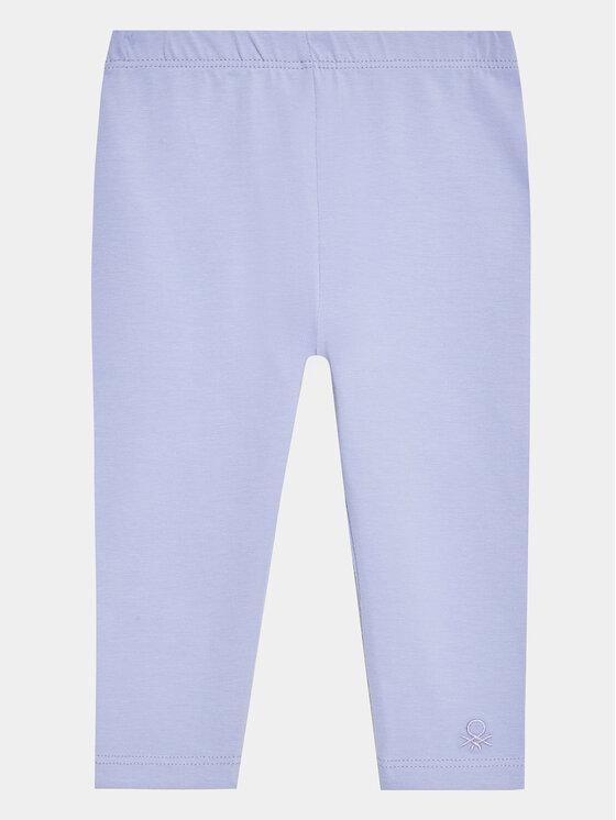 United Colors Of Benetton Legíny 3MT1GF01L Fialová Slim Fit