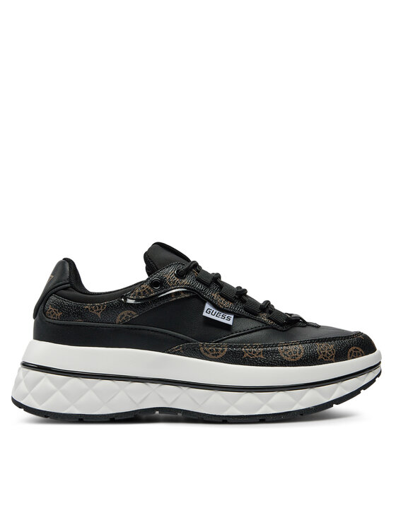Guess Damskie Sneakersy, rozmiar 35, Czarne, Kyrki FLTKYR FAL12