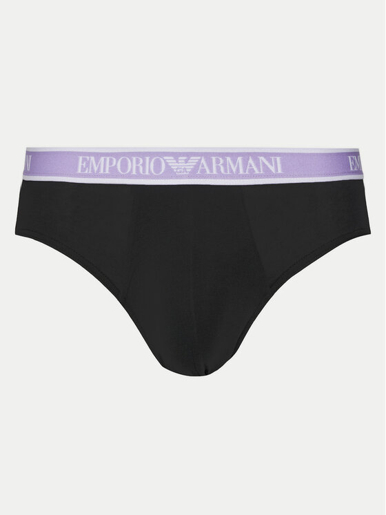 Emporio Armani Underwear Emporio Armani Underwear Komplektas: 3 trumpikių poros EM000258 AF10779 MC061 Juoda