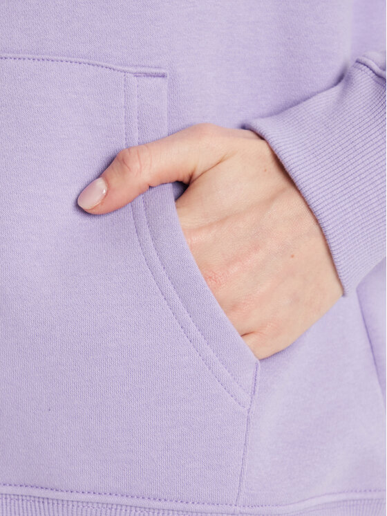 Tommy Jeans Tommy Jeans Džemperis ar kapuci Flag DW0DW19729 Violets Regular Fit