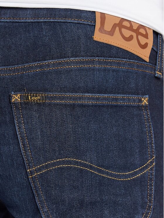 Lee Lee Jeansy Daren Zip Fly Niebieski Regular Fit