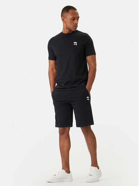 KARL LAGERFELD KARL LAGERFELD Спортни шорти 705019 562900 Тъмносин Regular Fit