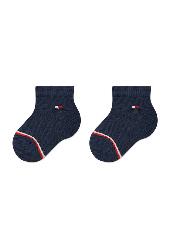 Tommy Hilfiger Tommy Hilfiger 2er-Set hohe Kindersocken 701220516 Dunkelblau