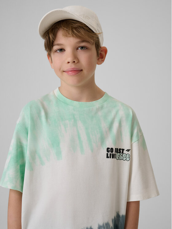 4F 4F T-Shirt SKATE & RIDE Kolorowy Loose Fit