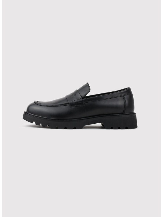 Pako Lorente Pako Lorente Loafersy P25WF-BX-013 Czarny