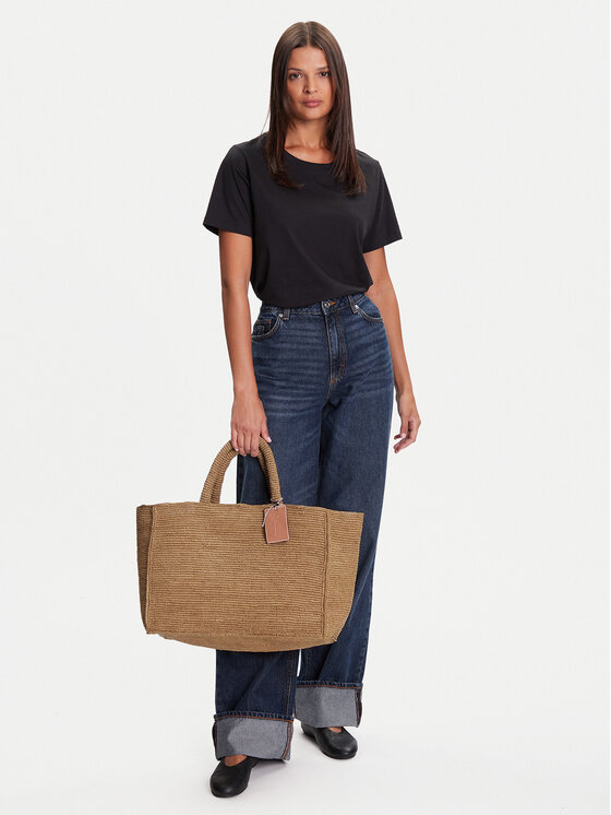 Manebi Manebi Kabelka Sunset Bag Large V 2.2 AB Béžová