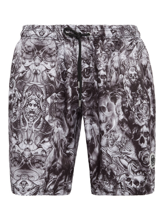PHILIPP PLEIN PHILIPP PLEIN Kąpielówki 1129 Czarny