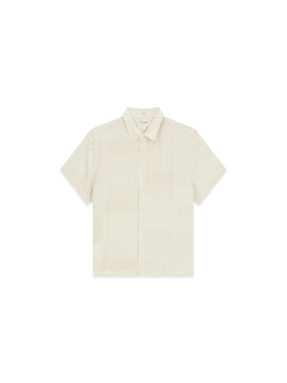 Guess Guess Koszula 182675 Szary Classic Fit