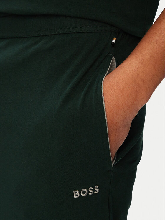 BOSS BOSS T-Shirt Mix&Match 50515312 Dunkelgrün Regular Fit