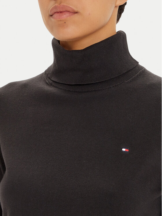 Tommy Hilfiger Tommy Hilfiger Garbó WW0WW43211 Fekete Regular Fit