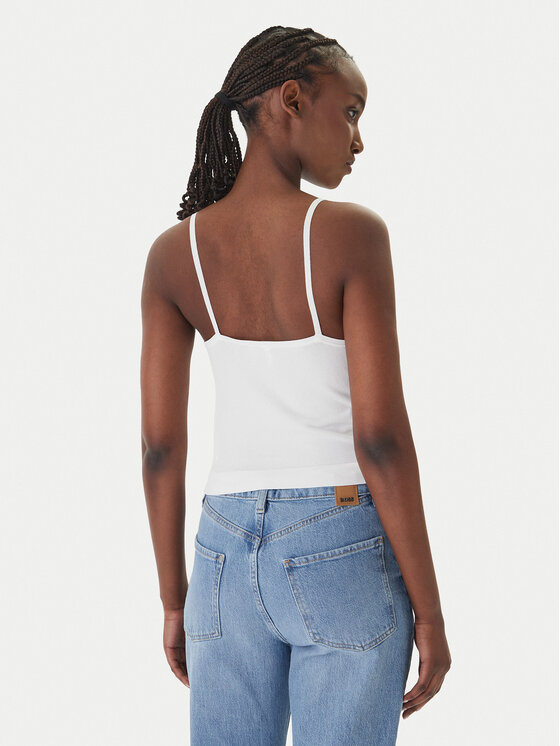 Guess Guess Top O6GR01 Z5302 Biela Regular Fit