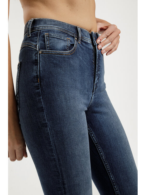 Cross Jeans Cross Jeans Jeansy P 429-148 Niebieski Super Skinny Fit