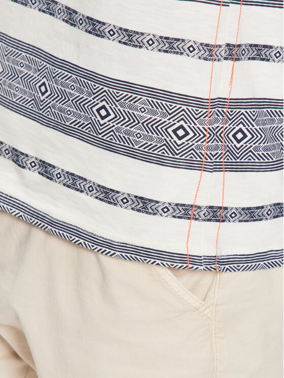 INDICODE INDICODE Marškinėliai Raffa 40-925 Tamsiai mėlyna Regular Fit