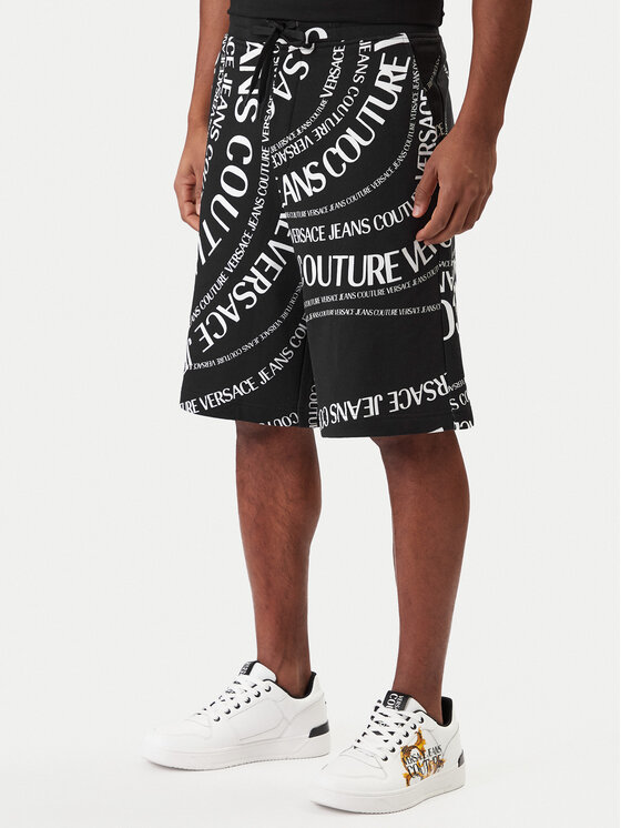 Versace Jeans Couture Versace Jeans Couture Sportshorts 80GAD3B0 FS221 Schwarz Regular Fit