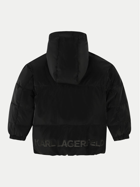 Karl Lagerfeld Kids Karl Lagerfeld Kids Geacă de iarnă Z30274 S Negru Regular Fit