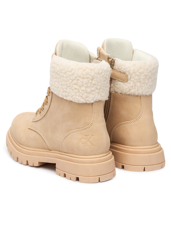 Calvin Klein Calvin Klein Gležnjače V3A5-83125-1628500 S Bež