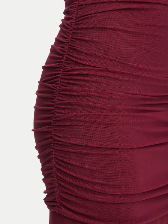 Bardot Bardot Večerna obleka Alverie 60452DB Bordo rdeča Regular Fit