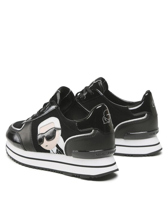 KARL LAGERFELD KARL LAGERFELD Laisvalaikio batai KL61930N Juoda