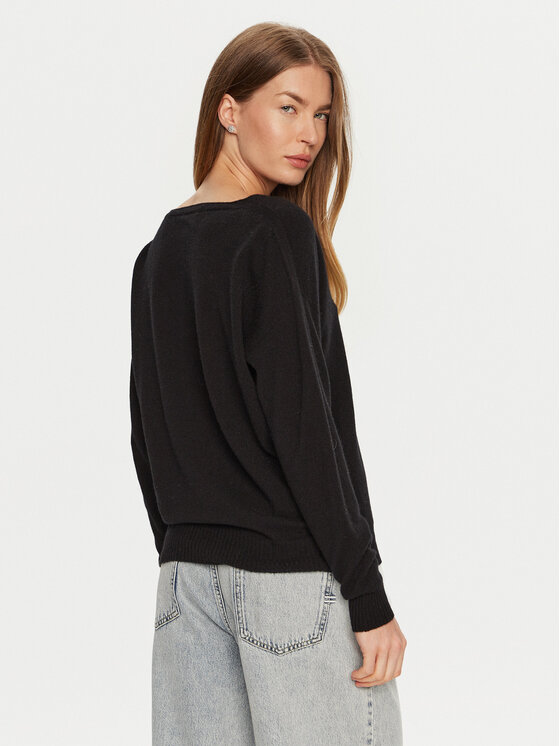 ViCOLO ViCOLO Sweter 22046S Czarny Regular Fit