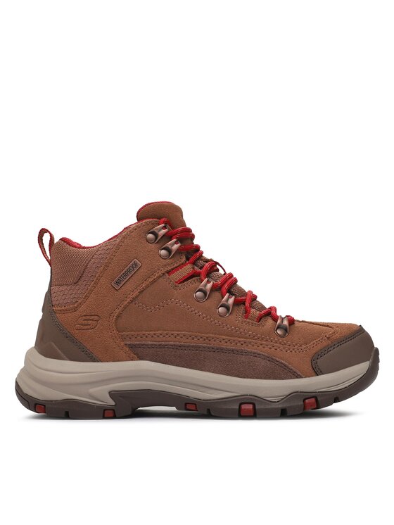 skechers chaussures de trekking trego alpine trail 167004/brn marron