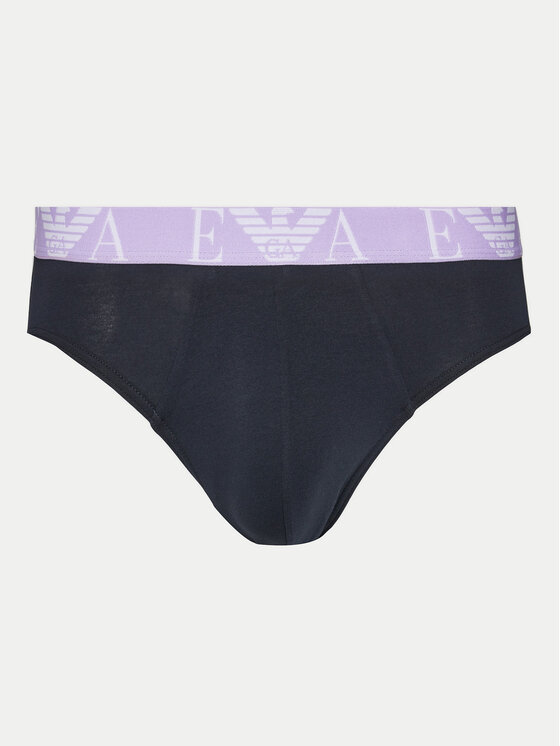 Emporio Armani Underwear Emporio Armani Underwear Set od 3 para muških slip gaća EM000258 AF10778 MB139 Tamnoplava