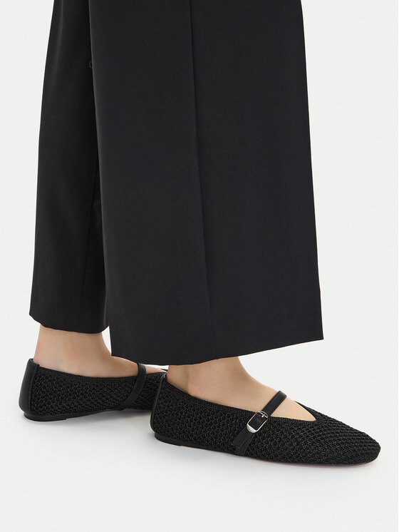 Steve Madden Steve Madden Балеринки Gayla 11005309 Черен