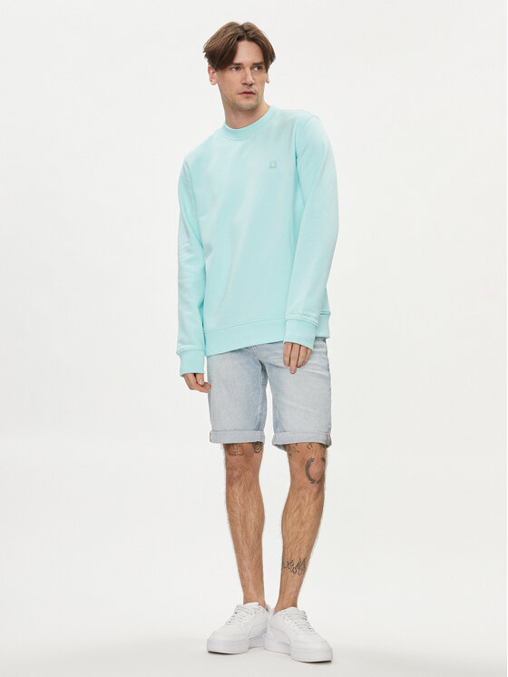 Calvin Klein Jeans Calvin Klein Jeans Majica dugih rukava Embro Badge J30J325270 Plava Regular Fit