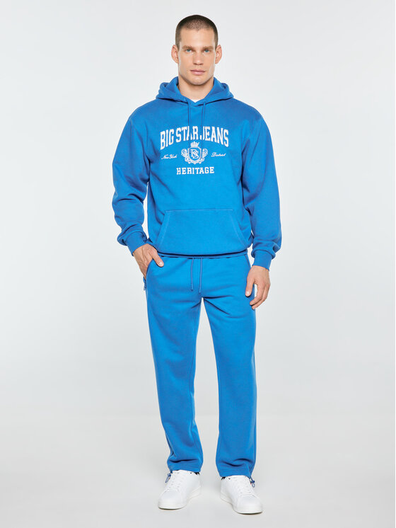 BIG STAR BIG STAR Bluza NOEL Niebieski Comfort Fit