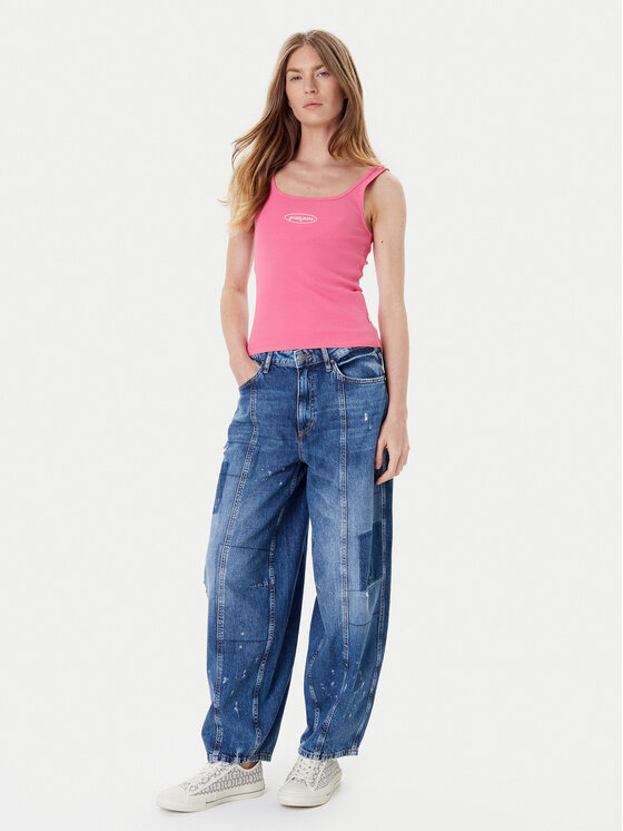 Guess Guess Traperice W5YG69 D5R01 Plava Tapered Fit