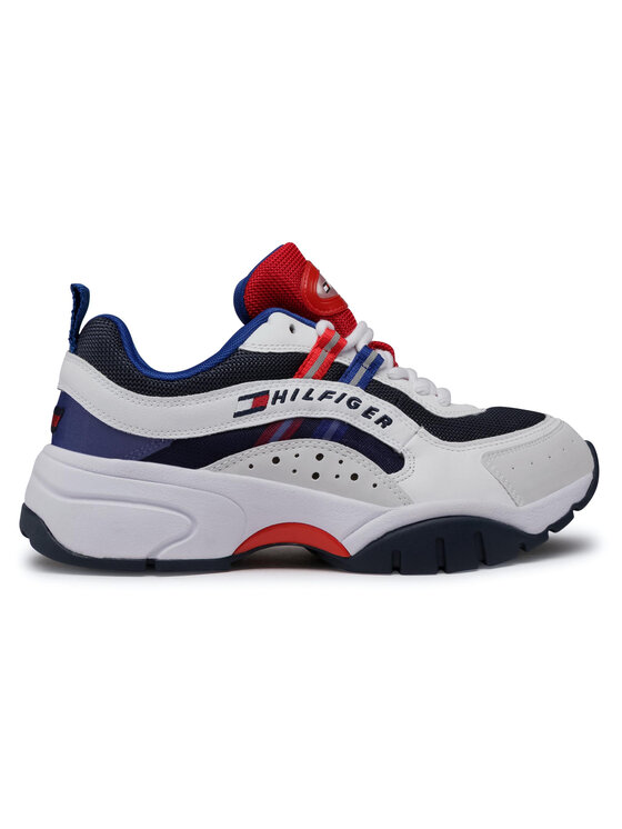 Tommy Jeans Laisvalaikio batai Heritage Tommy Jeans Runner EM0EM00482 Balta  • Modivo.lt