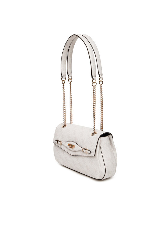 Guess Guess Дамска чанта Katya HWSG96 52210 Кремав