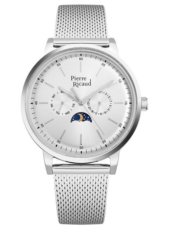 Zegarek Pierre Ricaud, Srebrny, P97258.5113QF
