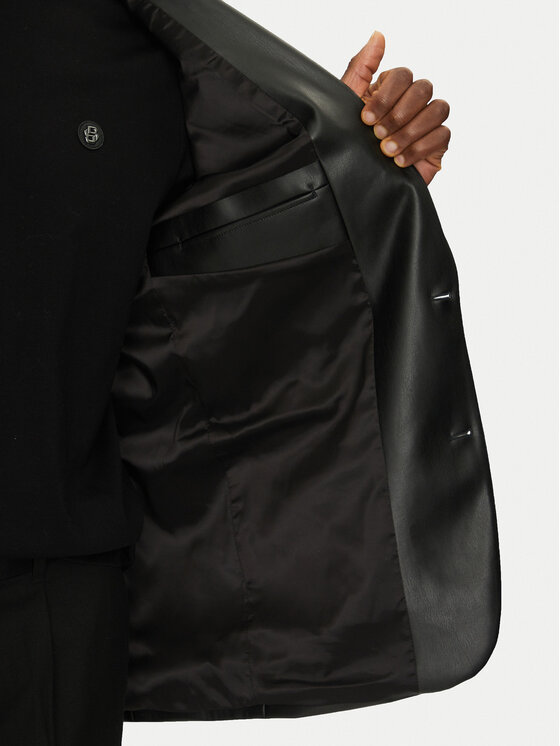 HUGO HUGO Bleizers Ulan251X 50533338 Melns Oversize