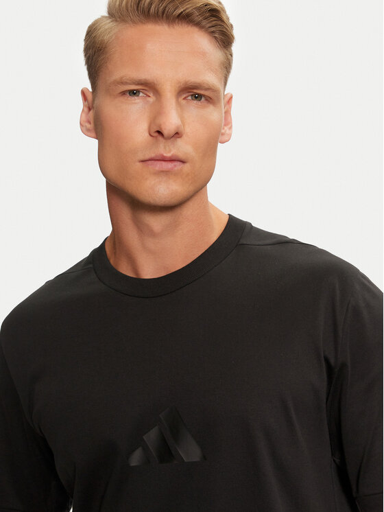 adidas adidas Tričko Z.N.E. JE3069 Čierna Regular Fit