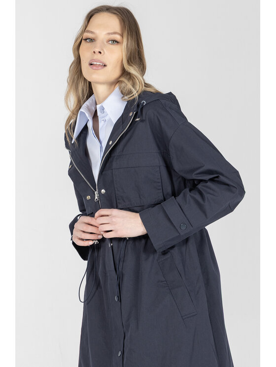 Deni Cler Milano Deni Cler Milano Kurtka przejściowa T-DC-9006-F2-10-59-1 Granatowy Regular Fit