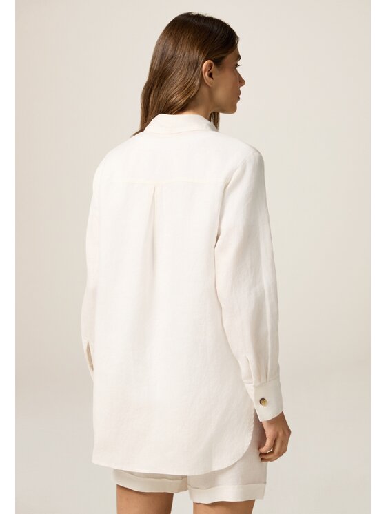 Oltre Oltre Camicia 5197J000751N011 Bianco Over Fit
