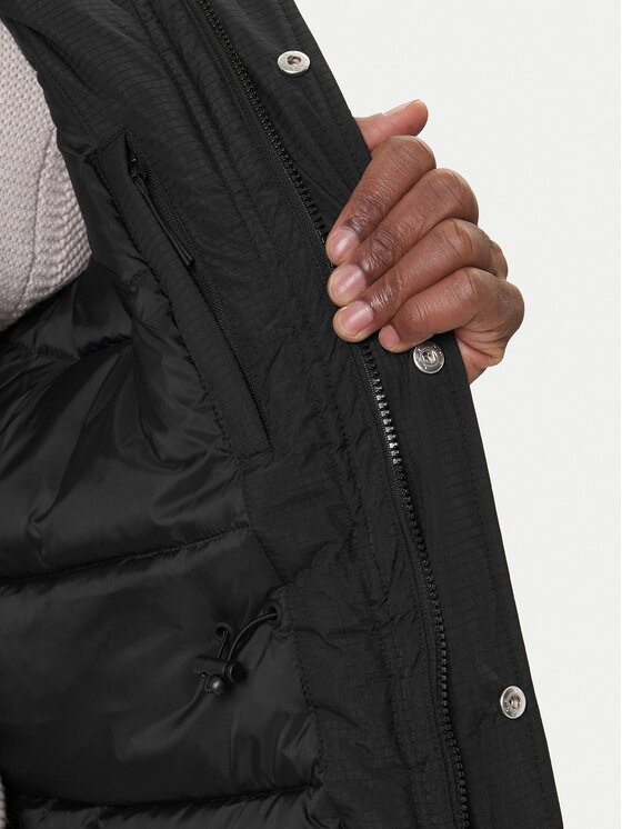 Hunter Hunter Куртка парка Angus HARM0018252 Чорний Regular Fit